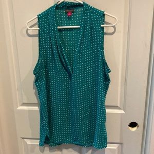 Vince Camuto size large sleeveless blouse.